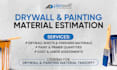 accurate drywall painting takeoff and cost estimation