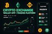 build crypto exchange platforms, p2p exchange websites, and crypto wallet apps