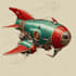 draw high quality spaceship concept