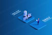 do isometric infographic animation isometric logo explainer videos and marketing