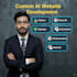 custom ai website development as full stack developer