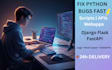 debug, fix and improve your python code