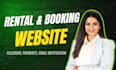 create a rental website with booking, calendar and payments