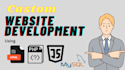 create a responsive dynamic website with secure db and easy admin panel