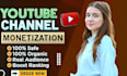 monetize youtube channel and promotion