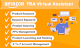 be your amazon fba virtual assistant