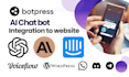 build custom ai chatbots using openai, API keys, botpress, ai website chatbot