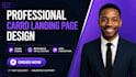 design a modern responsive carrd landing page for conversions