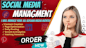 be your monthly social media manager and content creator