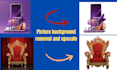 bulk photo background removal and 8k image upscaling