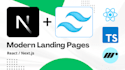 build custom landing pages in nextjs, react, tailwind css