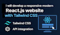 develop  react js website