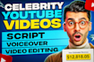 make a trending celebrity news video in 24 hours