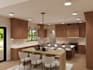 interior design for 3d house commercial with detail model