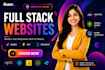 build websites, website development, full stack developer