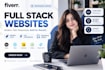 build websites, website development, full stack developer