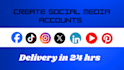 social media accounts create setup