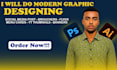 do modern graphic designing