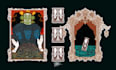 create antique gothic ornamented illustration