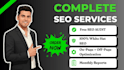 do complete SEO with on page, off page and technical optimization