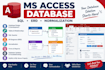 develop ms access database projects, sql queries and erd