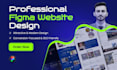 do figma website design, website ui ux design, ui ux design