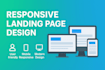 build a modern, responsive react landing page with animations