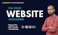 build, rebuild website development as full stack developer, front end developer