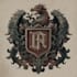 make fantasy medieval monogram or badge logo