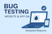 be your QA tester for websites, apps and software