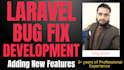 develop and optimize your PHP laravel website and fix php laravel bugs
