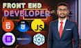 build website, psd to website, front end developer