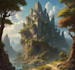 draw a landscape illustration or background art for you