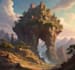 draw a natural landscape and background illustration