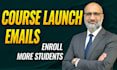 write launch email sequence for your coaching or online course