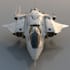 draw high quality spaceship concept