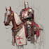 draw rpg, knight, medieval, game, character illustration