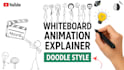 create whiteboard animation explainer and doodle video