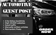 publish automotive guest posts, authority backlinks, SEO