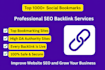 create manually 1000 social bookmarking backlinks