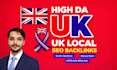 build high da UK backlinks for local SEO and british website