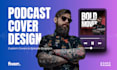 design a professional podcast cover