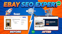 do premium template designing ebay listing account managment