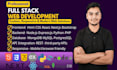 build, debug mern stack web apps and responsive websites as full stack developer