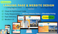 design a modern event management landing page that converts