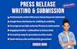 write and submit an SEO press release with google news distribution