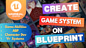 do any blueprint system in unreal engine