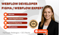 webflow expert webflow website figma to webflow,webflow design webflow developer