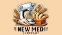 make featuring a bread mixer creative logo design without any copyright concept