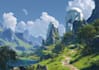 create concept art, fantasy landscapes, background scenes